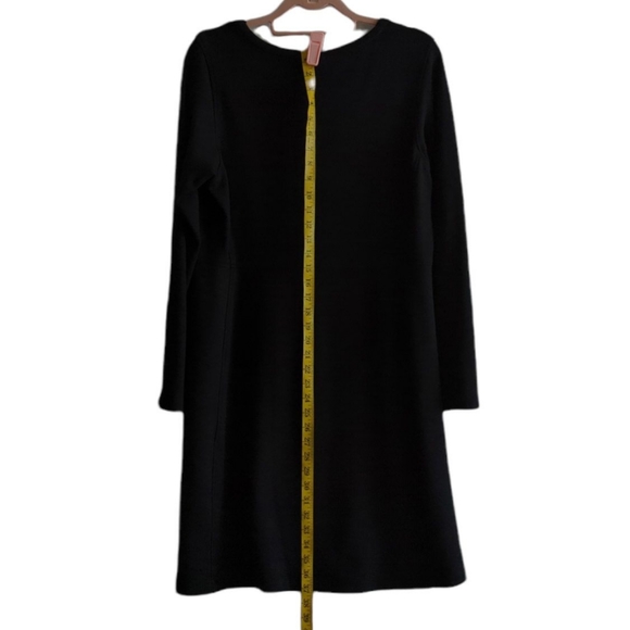 Duluth Trading Black Knit Long Sleeve Dress w Zip Pocket Size L - Picture 3 of 9